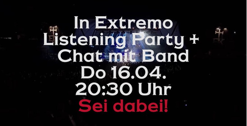 Listening-Party mit Band im Chat