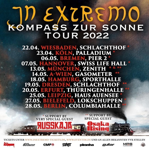 in extremo tour 2023 support